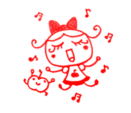 Kawaii Ringo-chan sticker #11711857