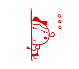 Kawaii Ringo-chan sticker #11711860