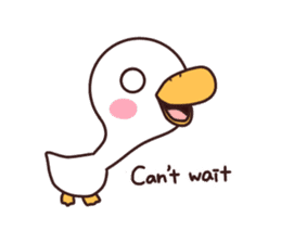 Duck Gacchan - English - sticker #11712345