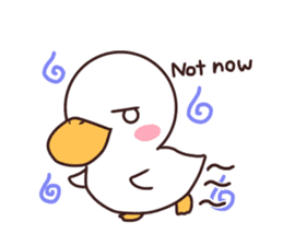 Duck Gacchan - English - sticker #11712347