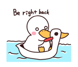 Duck Gacchan - English - sticker #11712354