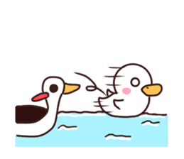 Duck Gacchan - English - sticker #11712355