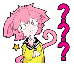 Social game loving girl In daily life sticker #11712646