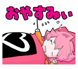 Social game loving girl In daily life sticker #11712656