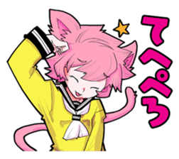 Social game loving girl In daily life sticker #11712678
