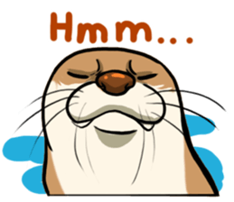 A Cute otter sticker #11712803
