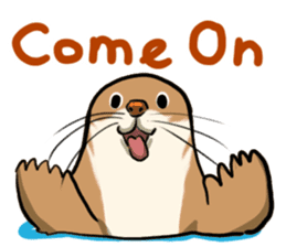 A Cute otter sticker #11712804