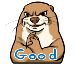 A Cute otter sticker #11712811