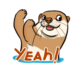 A Cute otter sticker #11712814