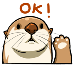 A Cute otter sticker #11712816