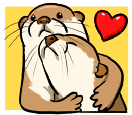 A Cute otter sticker #11712834