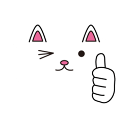 a balloon cat. sticker #11713284