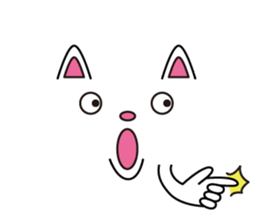 a balloon cat. sticker #11713285