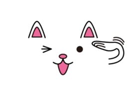 a balloon cat. sticker #11713289