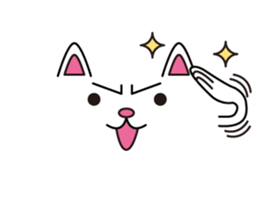 a balloon cat. sticker #11713290