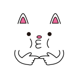 a balloon cat. sticker #11713291