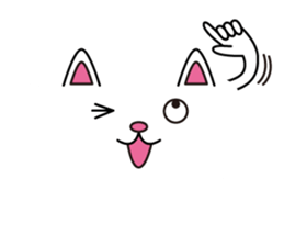 a balloon cat. sticker #11713294