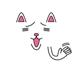 a balloon cat. sticker #11713299