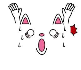 a balloon cat. sticker #11713300