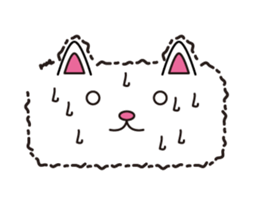 a balloon cat. sticker #11713302