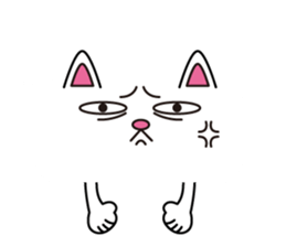 a balloon cat. sticker #11713313