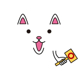 a balloon cat. sticker #11713316