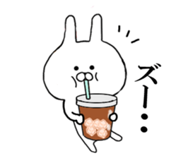 Rail at rabbit's in the honorific 3 sticker #11714229