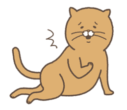 Cat maru & Small Plum sticker #11714842