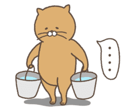 Cat maru & Small Plum sticker #11714844