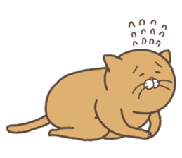 Cat maru & Small Plum sticker #11714853