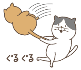 Cat maru & Small Plum sticker #11714857