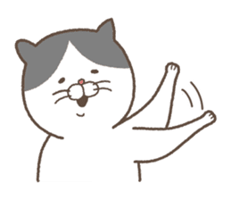 Cat maru & Small Plum sticker #11714864