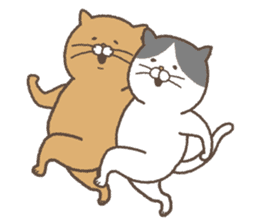 Cat maru & Small Plum sticker #11714867