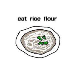 What to eat today(breakfast&lunch) sticker #11715032