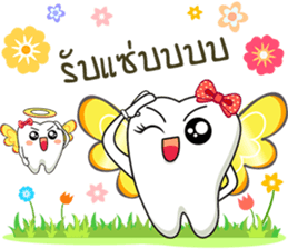 Happy fairy teeth2 sticker #11715203