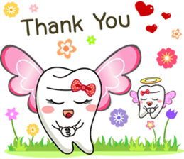 Happy fairy teeth2 sticker #11715204