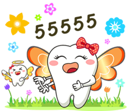 Happy fairy teeth2 sticker #11715208