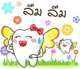 Happy fairy teeth2 sticker #11715233