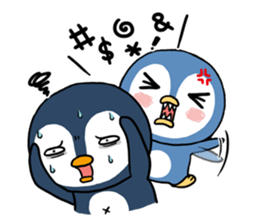 penguin x2 !! sticker #11715637