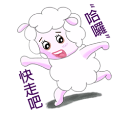 Freckles small sheep(2) sticker #11715734