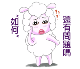 Freckles small sheep(2) sticker #11715740