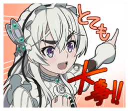 Chaika the coffin princess sticker #11715803