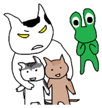 Many frogs sticker #11716765