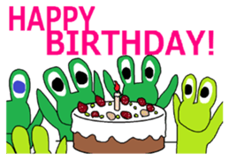 Many frogs sticker #11716784