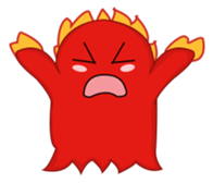 blue obake sticker #11717001