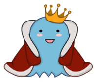 blue obake sticker #11717007