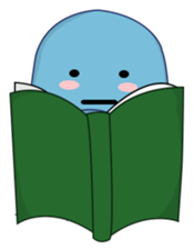 blue obake sticker #11717036