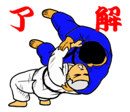 Judo circle 1 sticker #11717162