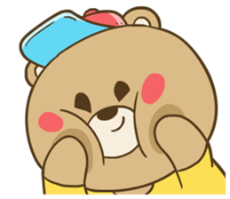 A Chubby Little Bear sticker #11717779