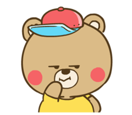 A Chubby Little Bear sticker #11717789